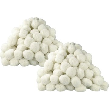 2x Sac de balles 1000 g compatible avec Miganeo filtre à piscine, filtre à sable - 50 mm - VHBW