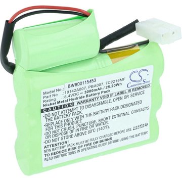 Batterie compatible avec Water Tech Pool Blaster Max nettoyeur de piscine (3000mAh, 8,4V, NiMH) VHBW