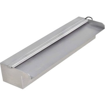 Lame d'eau rectangulaire à LED 45 cm en acier inoxydable pour piscine - Vidaxl