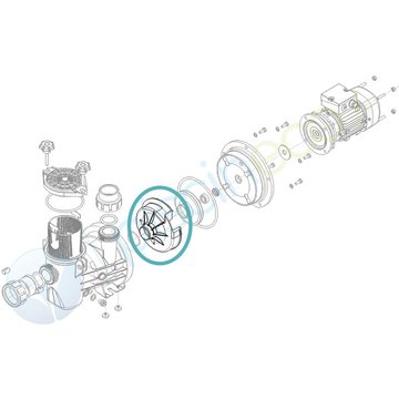 Volute pour pompe série HPS HYDROSWIM pour piscine