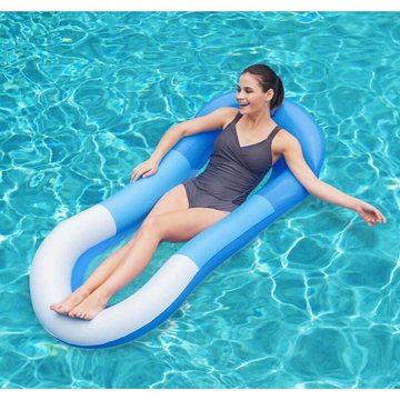 Yoouyida - Fauteuil Gonflable de Piscine, Bouée Gonflable Flottant Hamac d'eau Gonflable Chaise Longue Hamac Portable Bouee Piscine Adulte Bouée