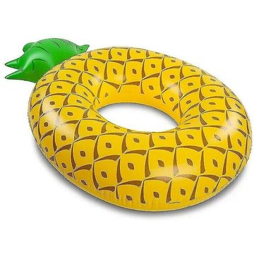 Yyh-gonflable Piscine Ananas Cercle De Natation Durable Anneau De Natation Piscine Flotteur Piscine Jouets
