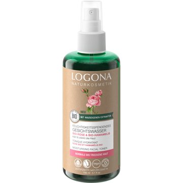 Tonico Viso Idratante Rosa Bio e Amamelide Bio