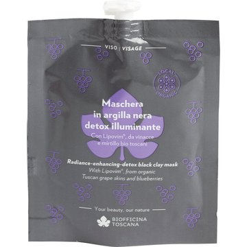 Maschera all'Argilla Nera Illuminante