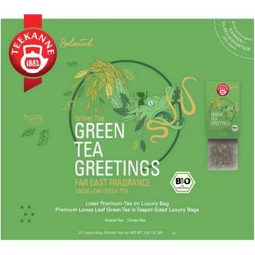 Bio Luxury Bag - Green Tea Greetings