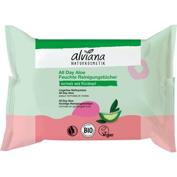 Salviette Detergenti Aloe Vera Bio