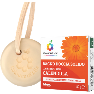 Colours of Life Bagno Doccia Solido alla Calendula