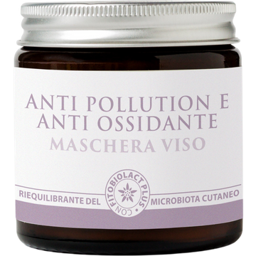 Fitobiolact Plus Maschera Viso Antipollution e Antiossidante