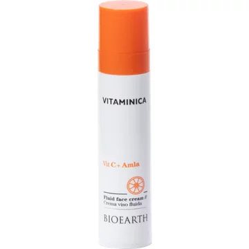 VITAMINICA Crema Viso Fluida Vit C + Amla
