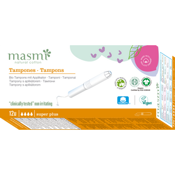 Tamponi in Cotone Bio + Applicatore - Super plus