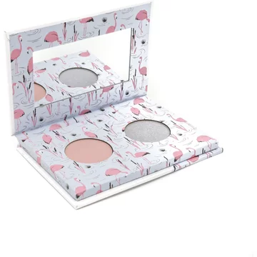 Natural Mineral Duo Eyeshadow - Fabulous Flamingo & Pretty Parrot