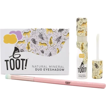 Cheetah Glow Eyeshadow & Lipgloss Box Set