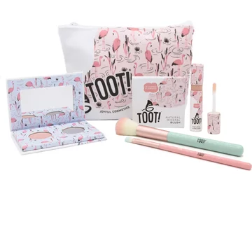 Flamingo Kiss Natural Makeup Box Set