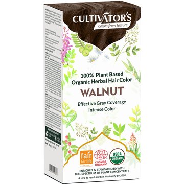 Organic Herbal Hair Color Walnut