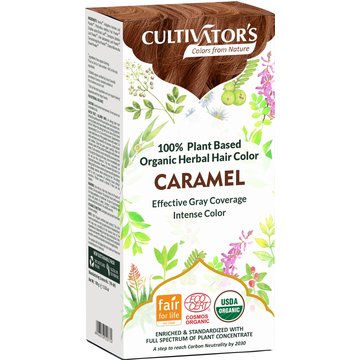 Organic Herbal Hair Color Caramel