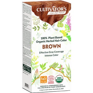 Organic Herbal Hair Color Brown