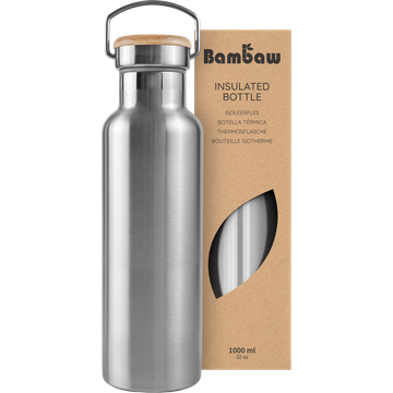 Thermos in Acciaio Inossidabile, 1000 ml - Natural Steel