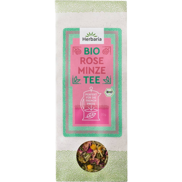 Miscela Bio per French Press - Menta e Rosa