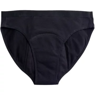 Mutandine Mestruali Teen Bikini Nere - Flusso Abbondante - L