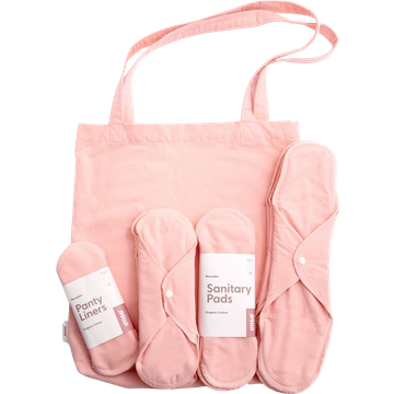 Assorbenti in Tessuto - Starter Pack - Pink