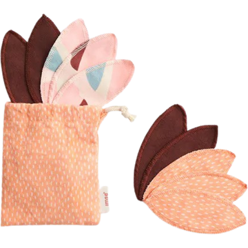 Labia Pads - Orange Sprinkle