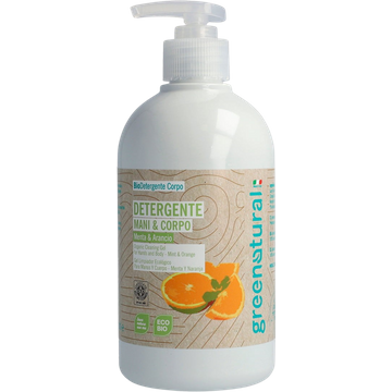 Sapone Mani e Corpo Menta & Arancio