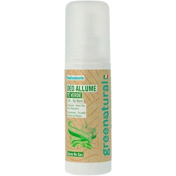 Deodorante Spray Allume di Potassio e The Verde