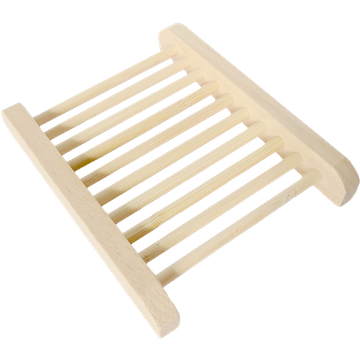 Portasapone a Listelli in Legno