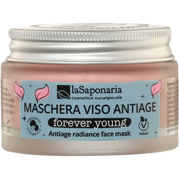 Maschera Viso Anti-Age Illuminante Forever Young