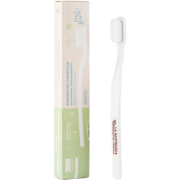 Bio&Smile - Spazzolino in Fibra Vegetale - setole medie