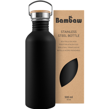 Borraccia in Acciaio Inossidabile, 500 ml - Jet Black
