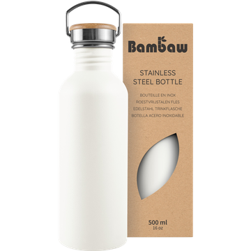 Borraccia in Acciaio Inossidabile, 500 ml - Polar White
