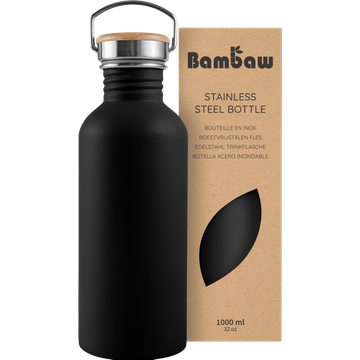 Borraccia in Acciaio Inossidabile, 1000 ml - Jet Black