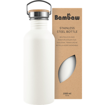 Borraccia in Acciaio Inossidabile, 1000 ml - Polar White