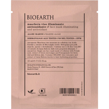 Maschera Viso Illuminante Antiossidante