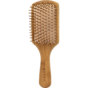 Spazzola per Capelli in Bambù - Rettangolare