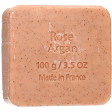 Sapone Esfoliante con Olio di Argan - Rosa