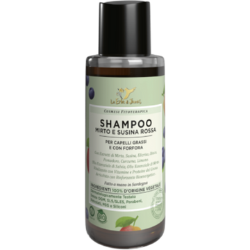 Shampoo Capelli Grassi e Forfora Mirto & Susina Rossa