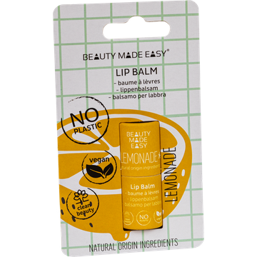 Paper Tube Lip Balm Summertime - Lemonade