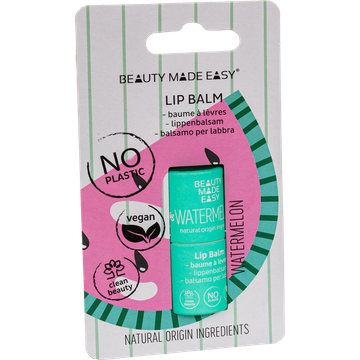 Paper Tube Lip Balm Summertime - Watermelon