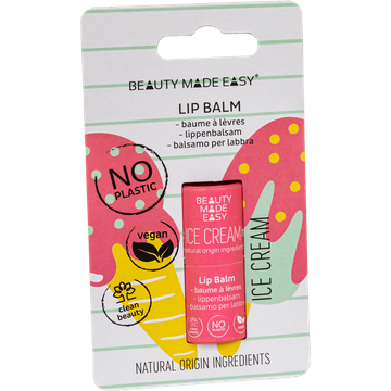 Paper Tube Lip Balm Summertime - Ice Cream