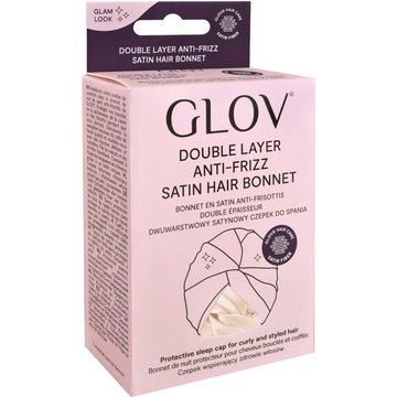Double Layer Satin Bonnet - Champagne