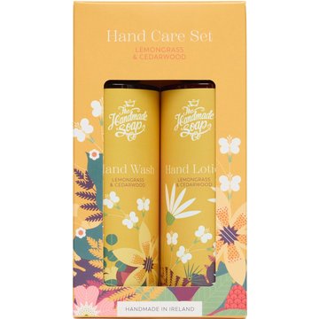 Hand Care Set - Hand Wash & Hand Lotion - Lemongras & Cedarwood