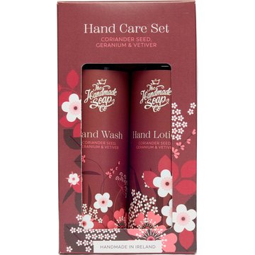 Hand Care Set - Hand Wash & Hand Lotion - Coriander Seed, Geranium & Vetiver