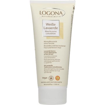 Crema Detergente Argilla Bianca & Fiori di Loto