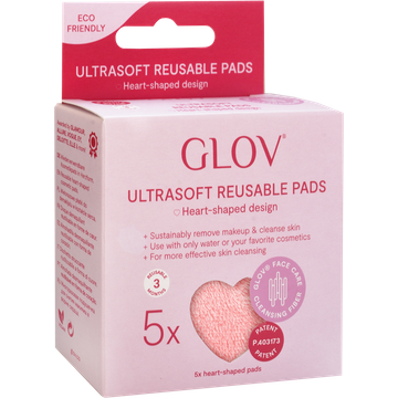 Heart Shaped Ultrasoft Reusable Pads