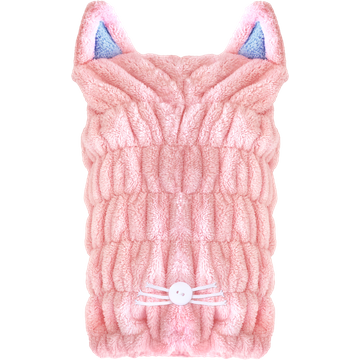 Hair Drying Turban For Children - pink