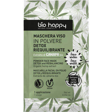 Maschera Viso in Polvere Disintossicante e Riequilibrante