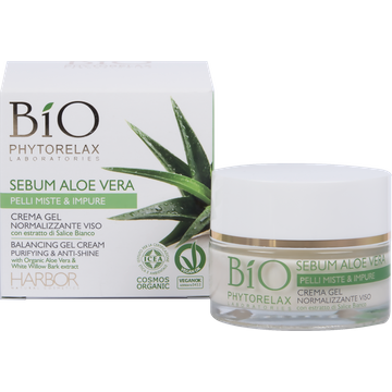 Crema Gel Normalizzante Viso - Sebum Aloe Vera