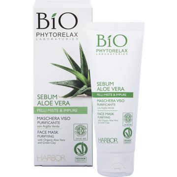 Maschera Viso Purificante - Sebum Aloe Vera